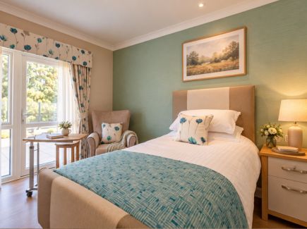 Comfortable bedroom in Glenholme Thimbleby Court