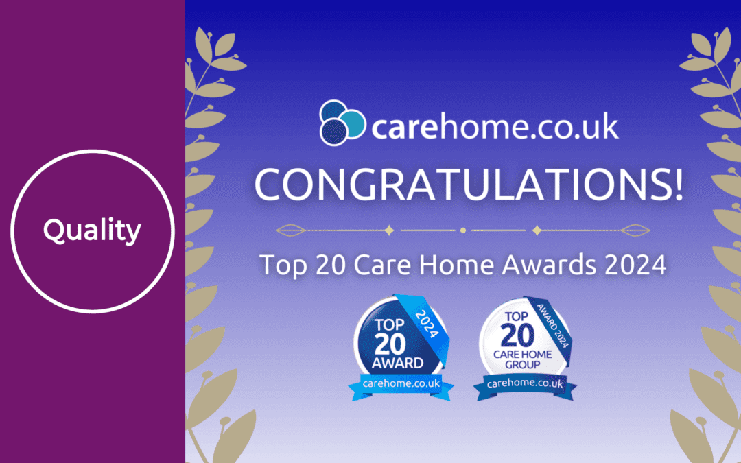 Holdingham Grange wins ‘Top 20 Rated Care Home’ Award